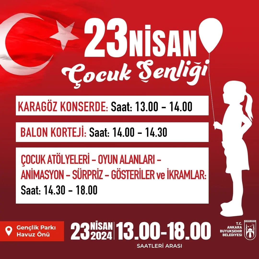 ankara buyuksehir belediyesi 23 nisan