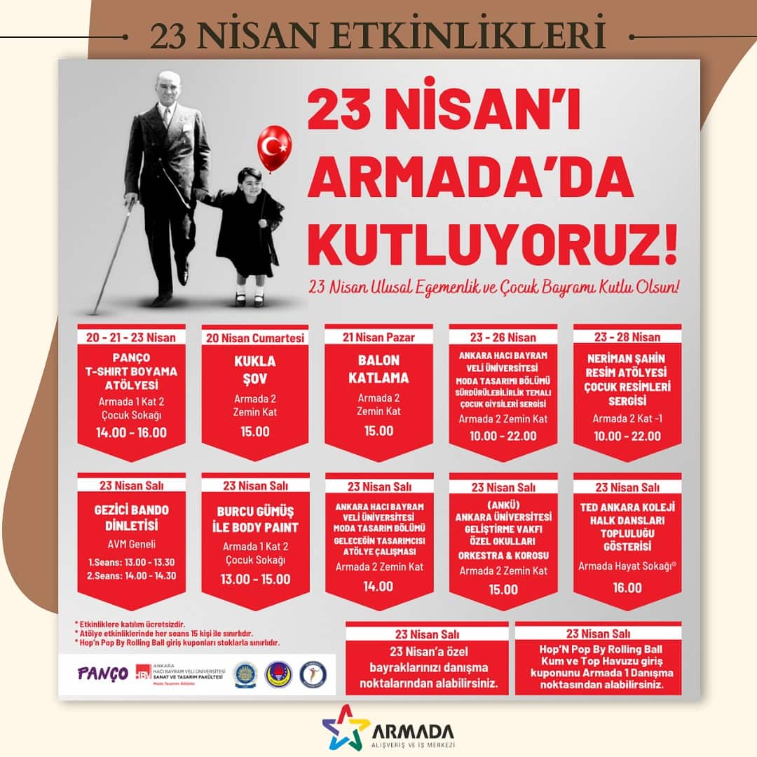 armada avm 23 nisan