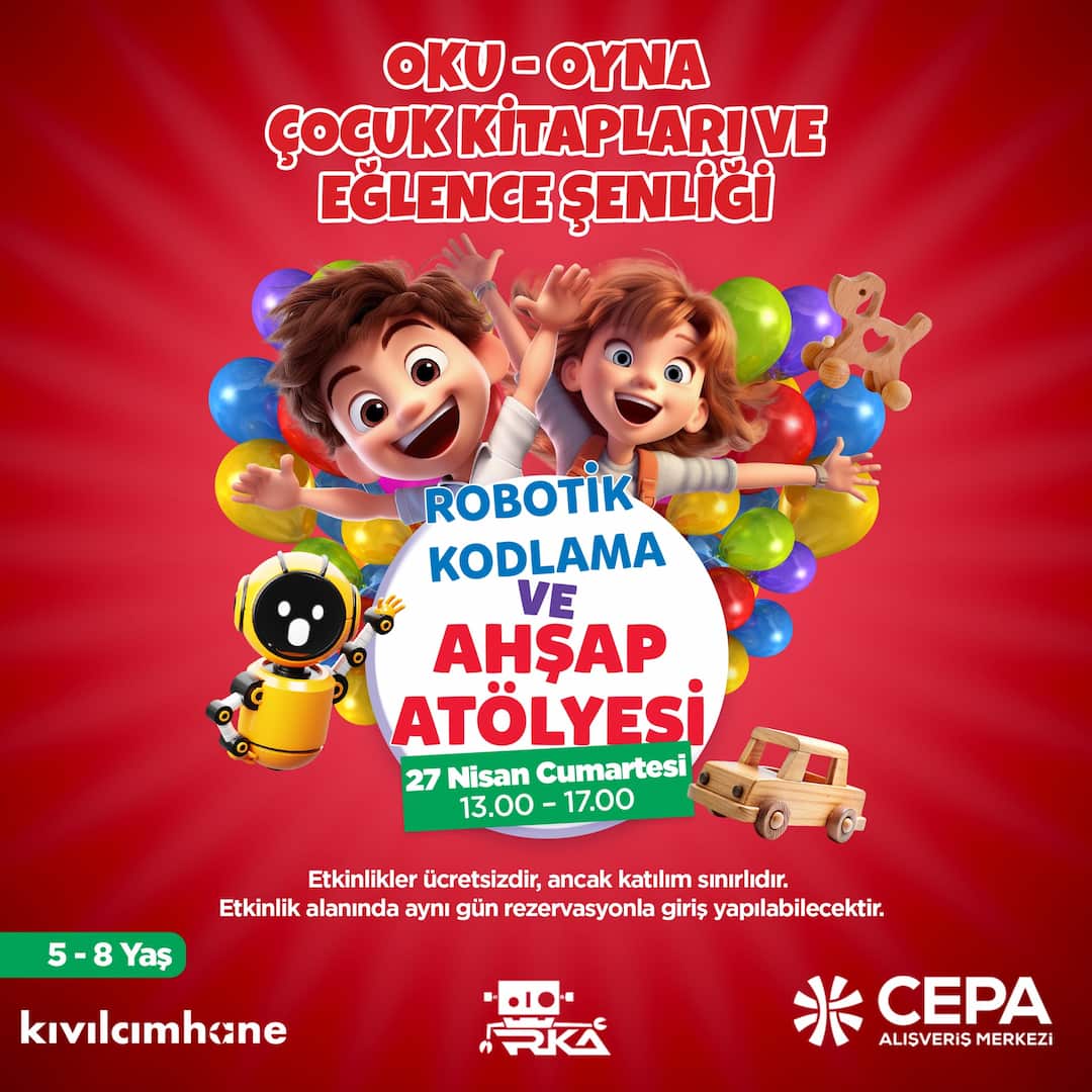cepa avm 27 nisan robotik kodlama ve ahsap atolyesi 1