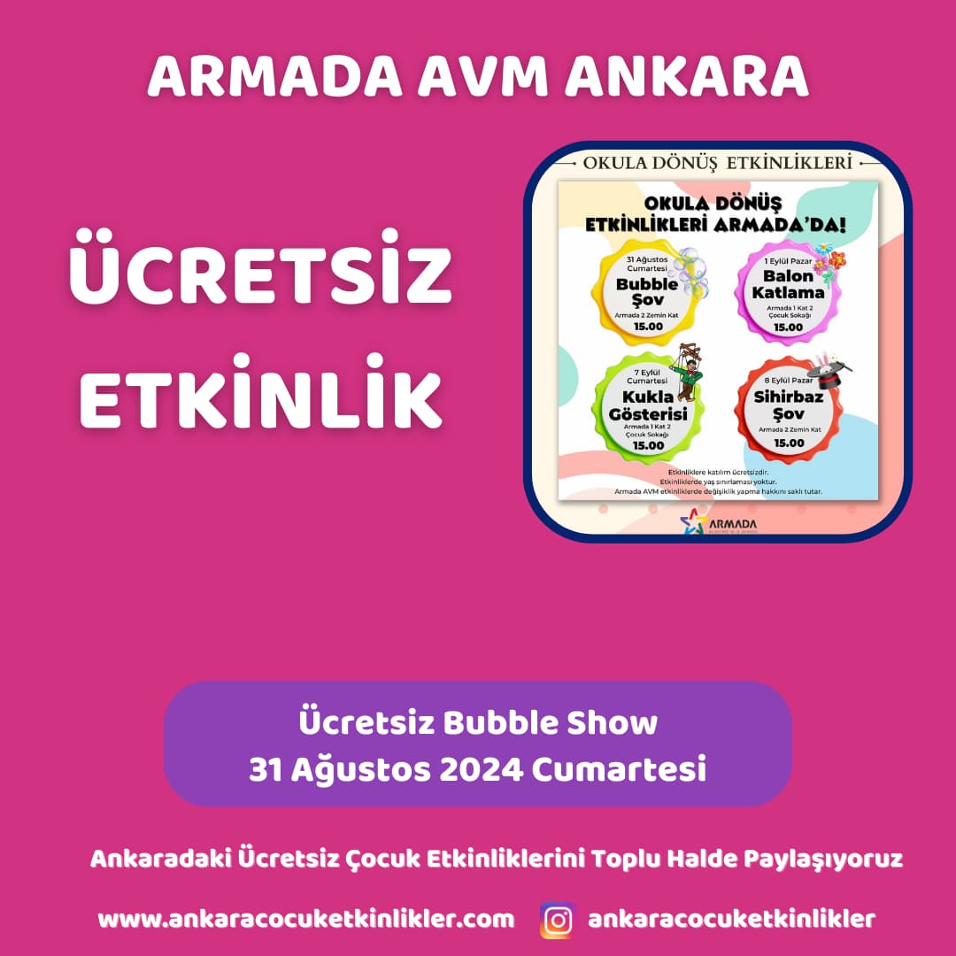 armada avm 31 agustos Ucretsiz Bubble Show