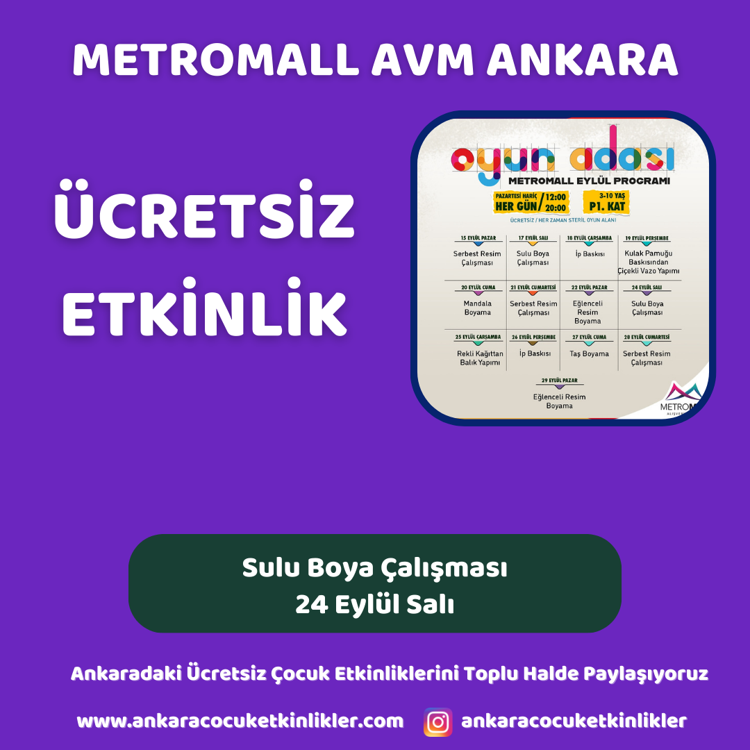metromall avm 23 eylul Sulu Boya Calismasi