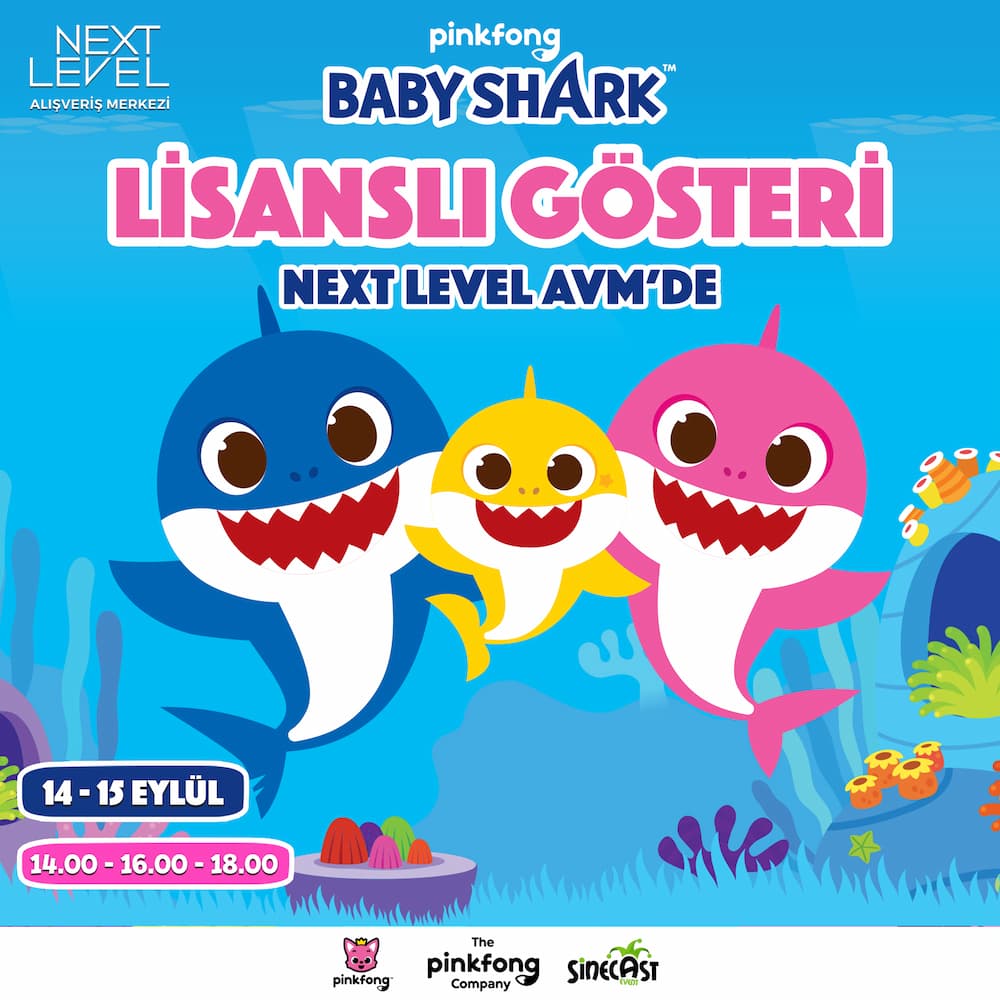 next level avm 1415 eylul baby shark gosterisi 1