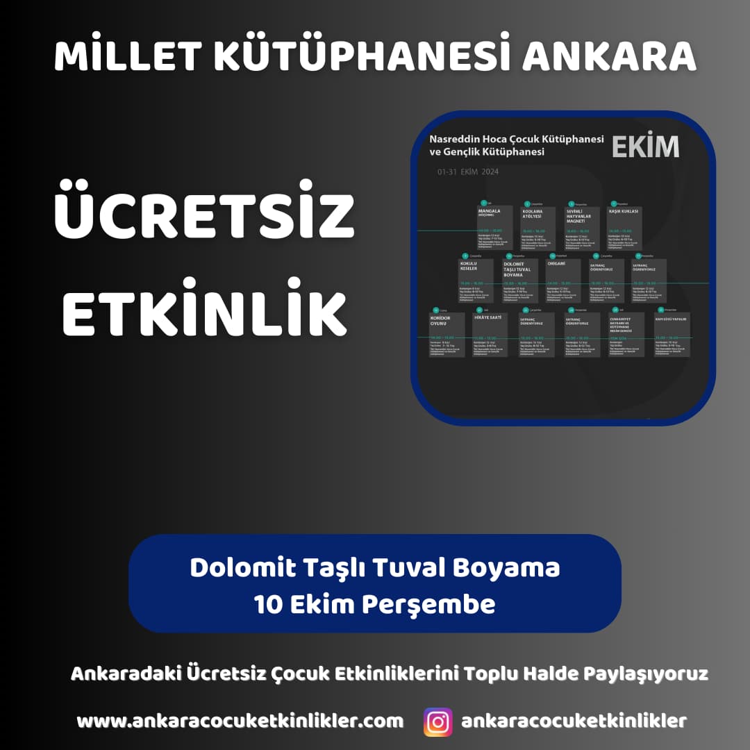 millet kutuphanesi 10 ekim dolomit tasli tuval boyama