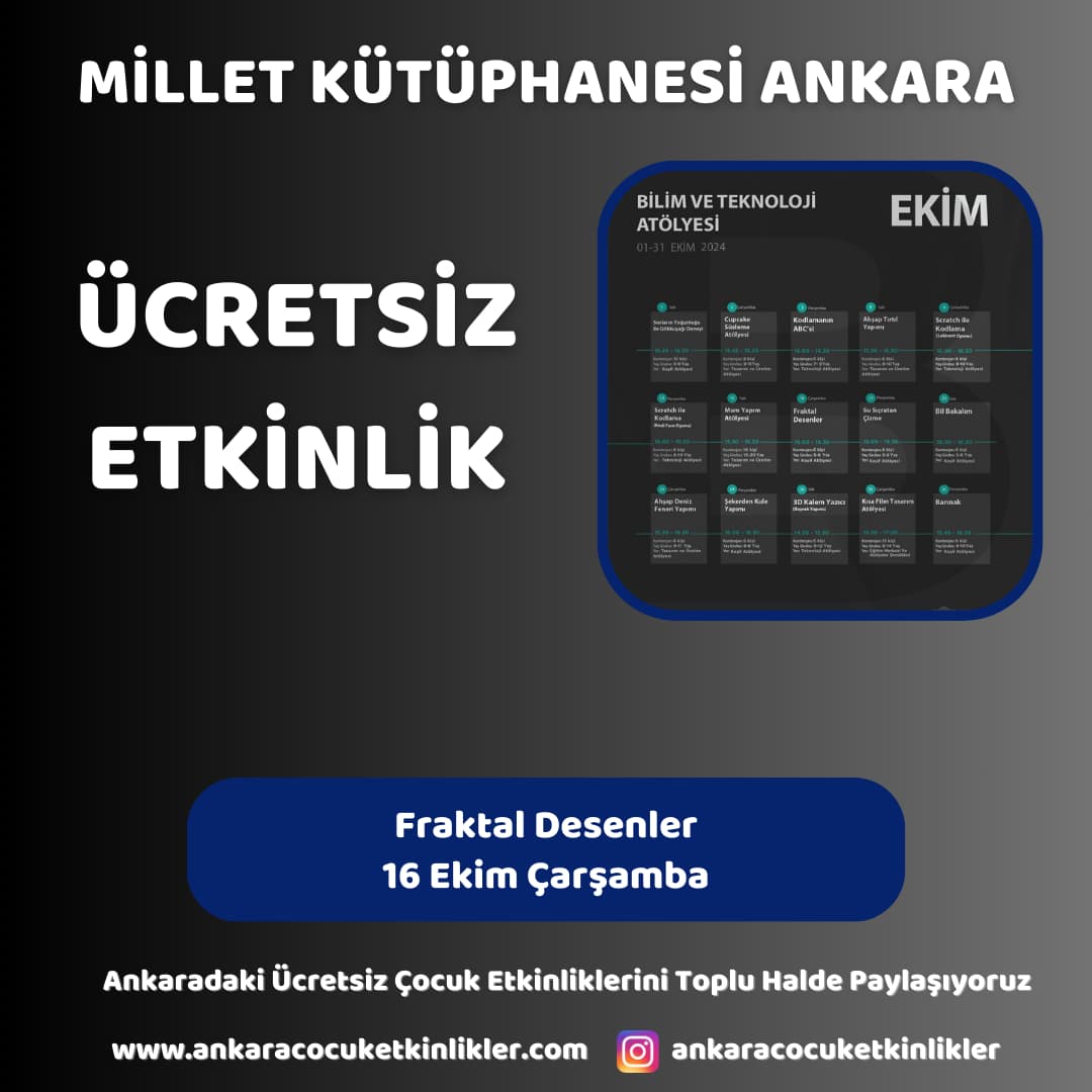 millet kutuphanesi 16 ekim fraktal desenler
