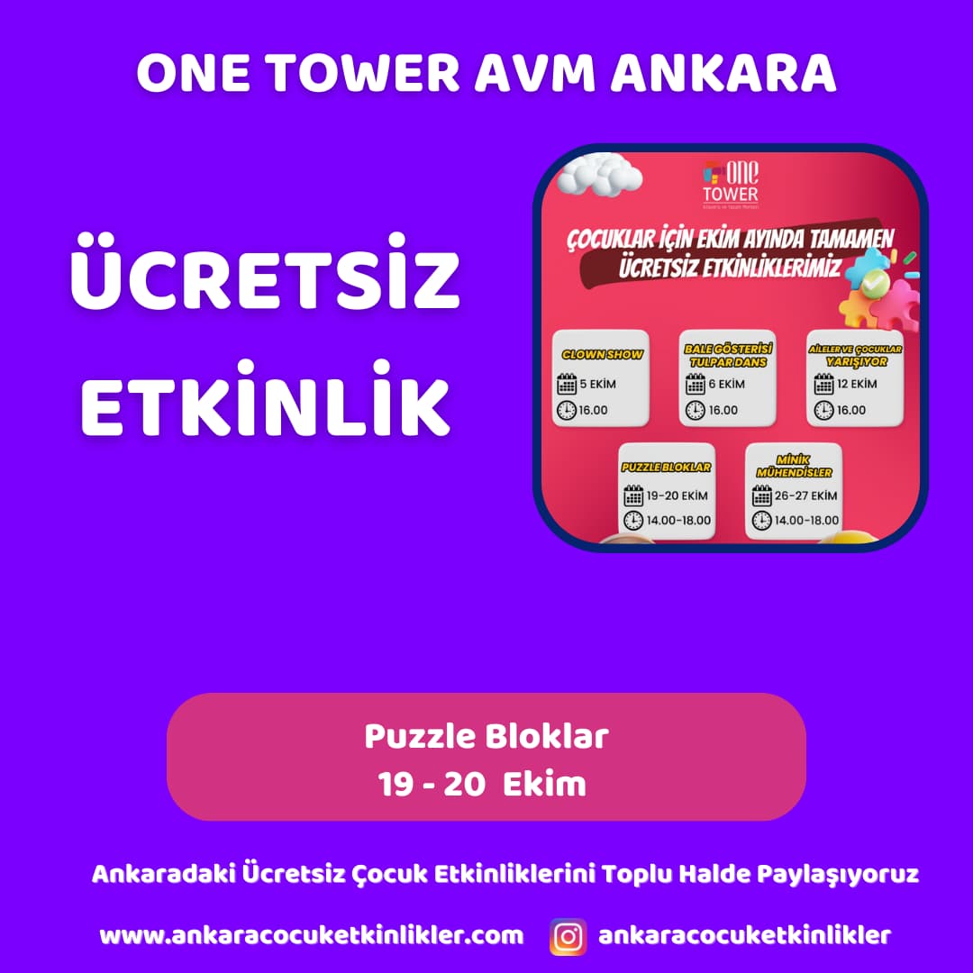 one tower avm 1920 ekim puzzle bloklar