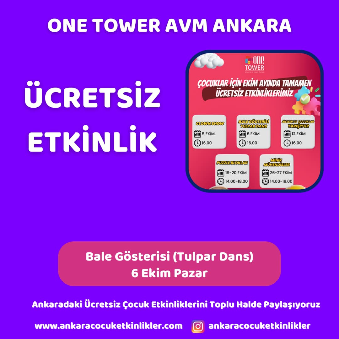one tower avm 6 ekim bale gosterisi