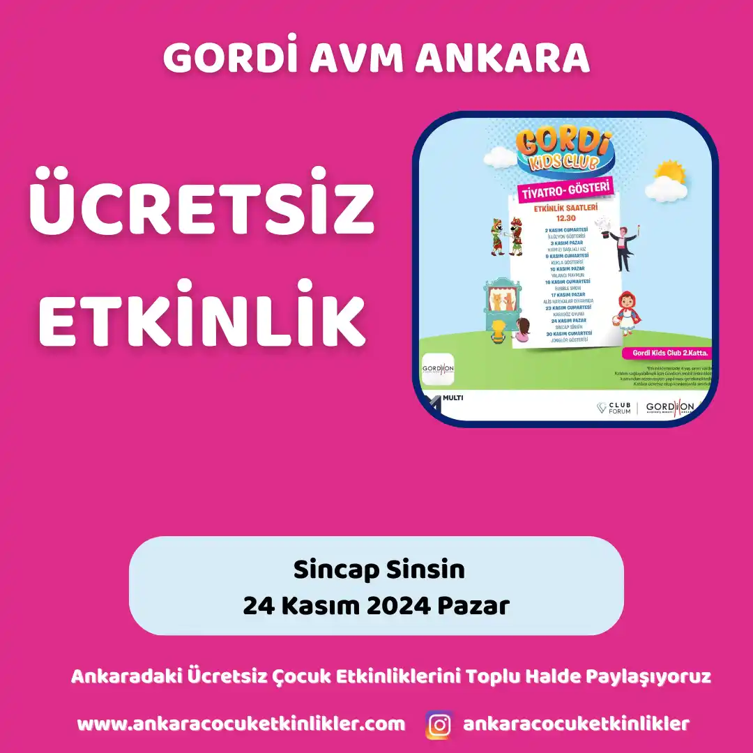 gordi avm 24 kasim Sincap Sinsin