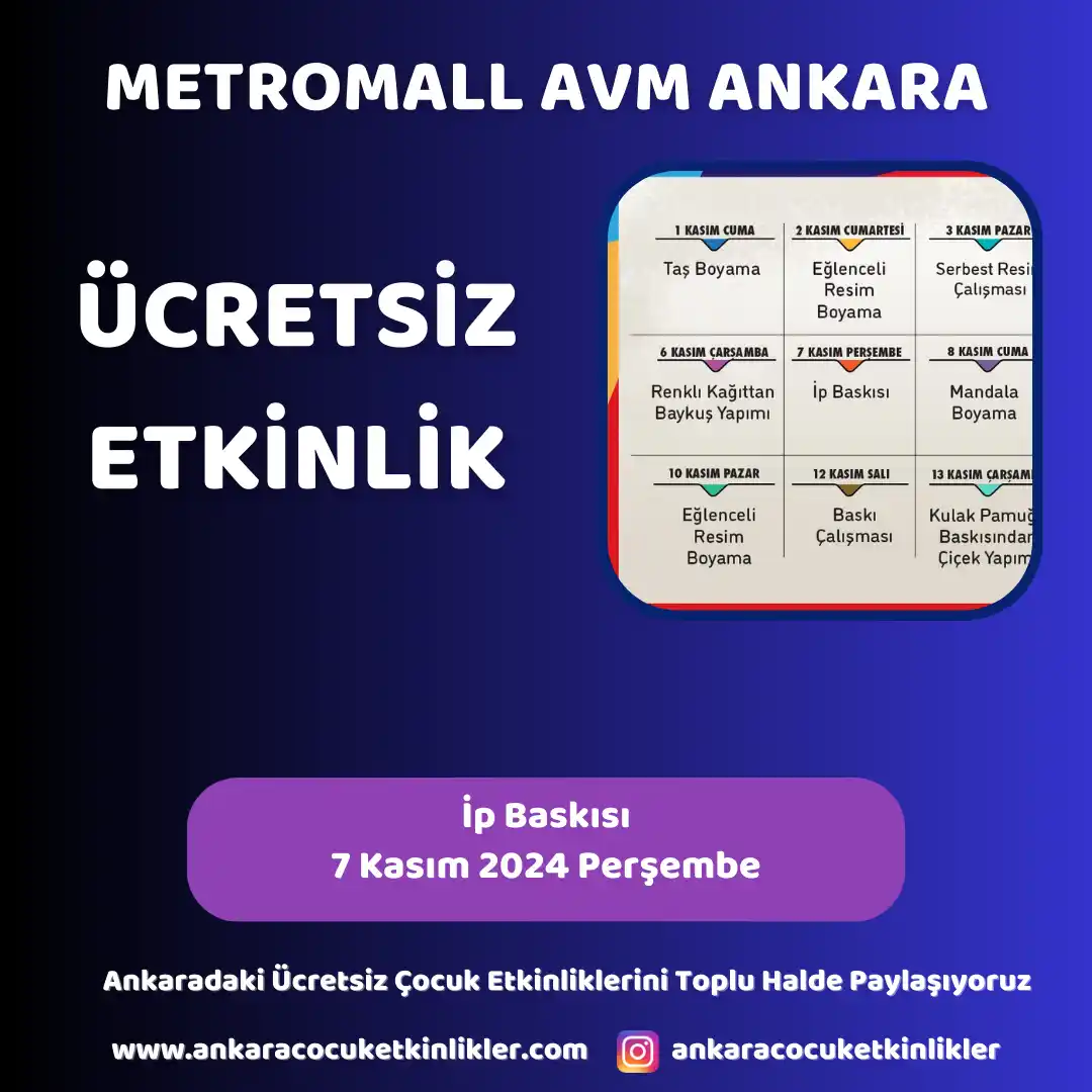 metromall avm 7 kasim Ip Baskisi