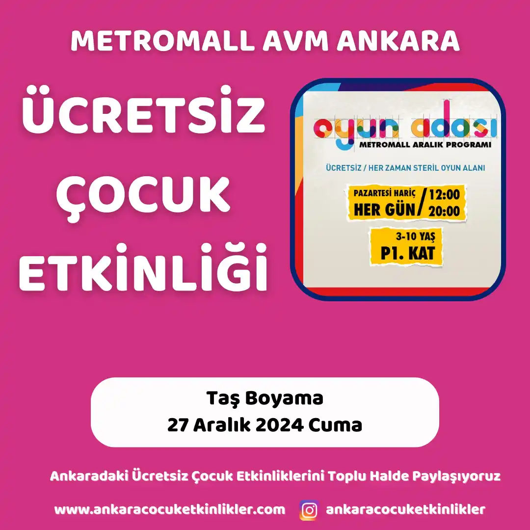 metromall avm 27 aralik Tas Boyama