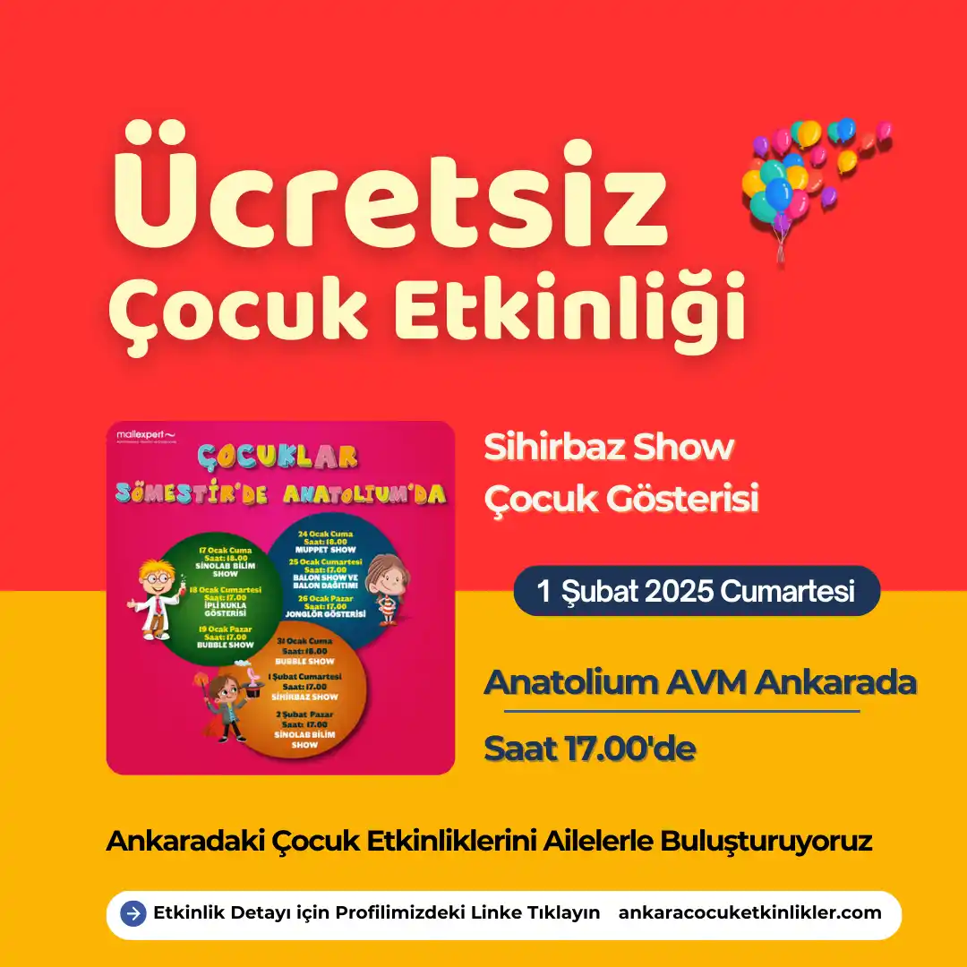 anatolium avm 1 subat Sihirbaz Show