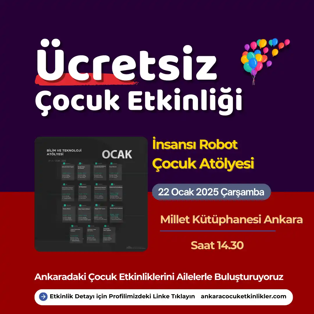 millet kutuphanesi 22 ocak Insansi Robot