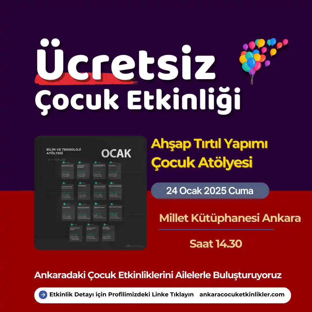 millet kutuphanesi 24 ocak Ahsap Tirtil Yapimi