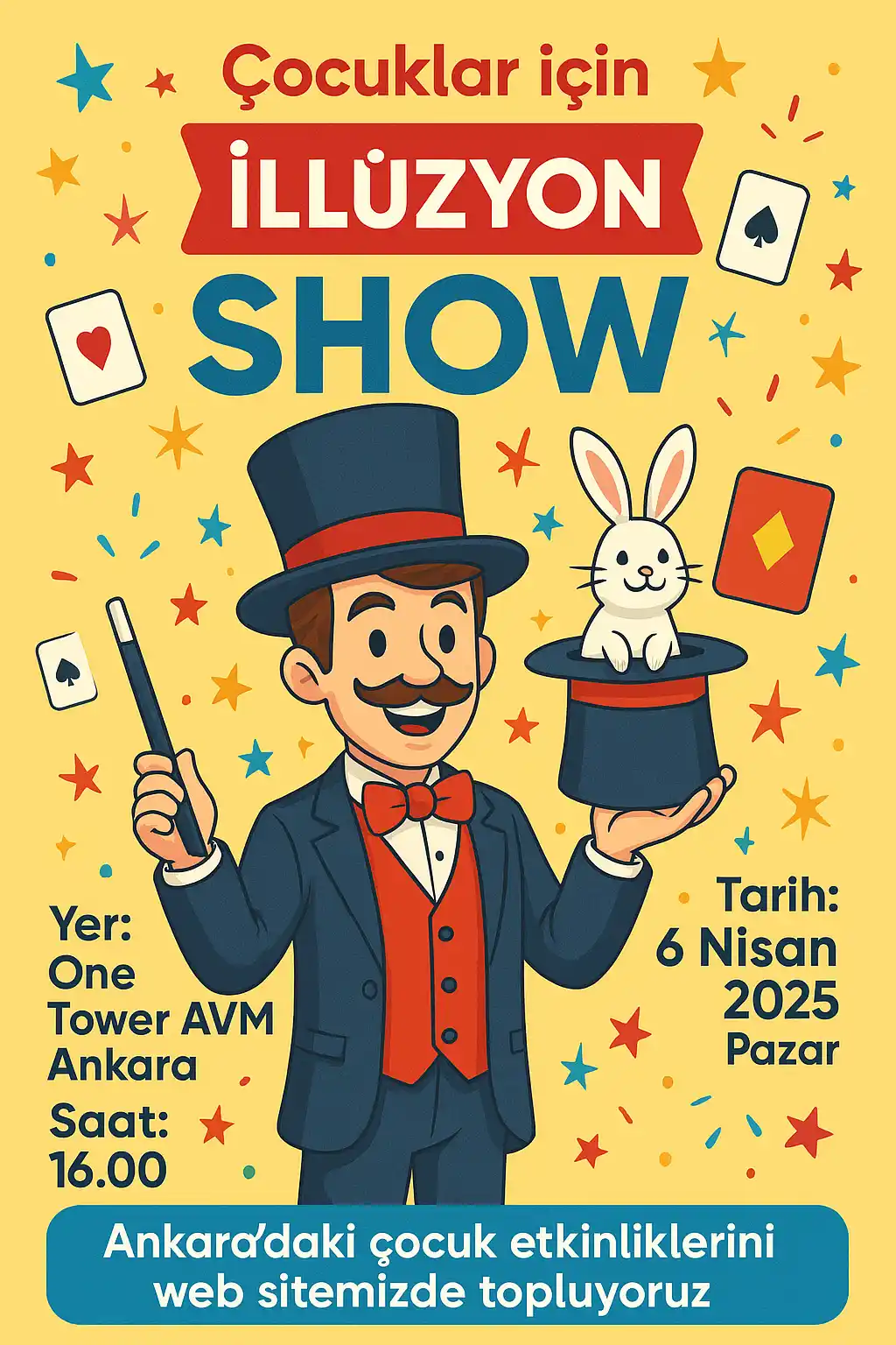 one tower avm 6 nisan illuzyon show