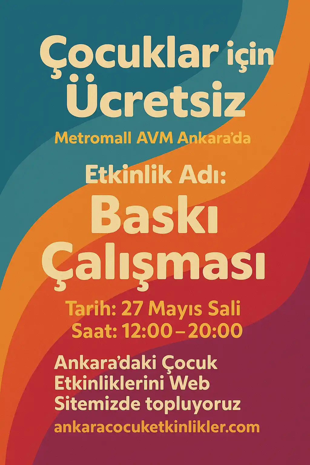 metromall avm 27 mayis baski calismasi