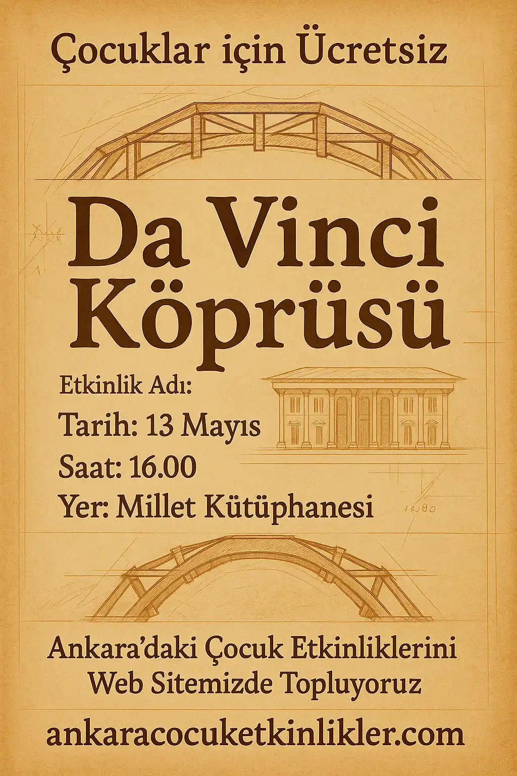 millet kutuphanesi 13 mayis da vinci koprusu