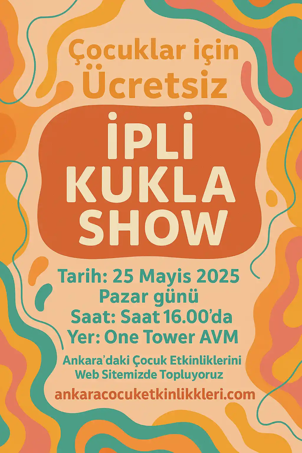 one tower avm 25 mayis ipli kukla show