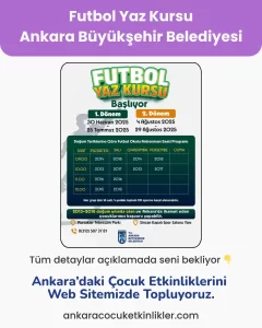 ankara buyuksehir belediyesi futbol yaz kursu