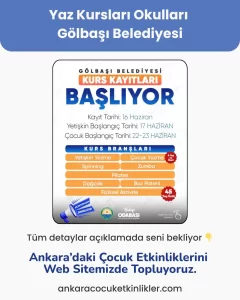 golbasi belediyesi yaz kurslari