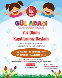 kecioren belediyesi gul adasi gelisim merkezi