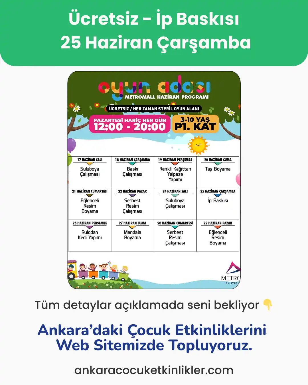 metromall avm 25 haziran ip baskisi