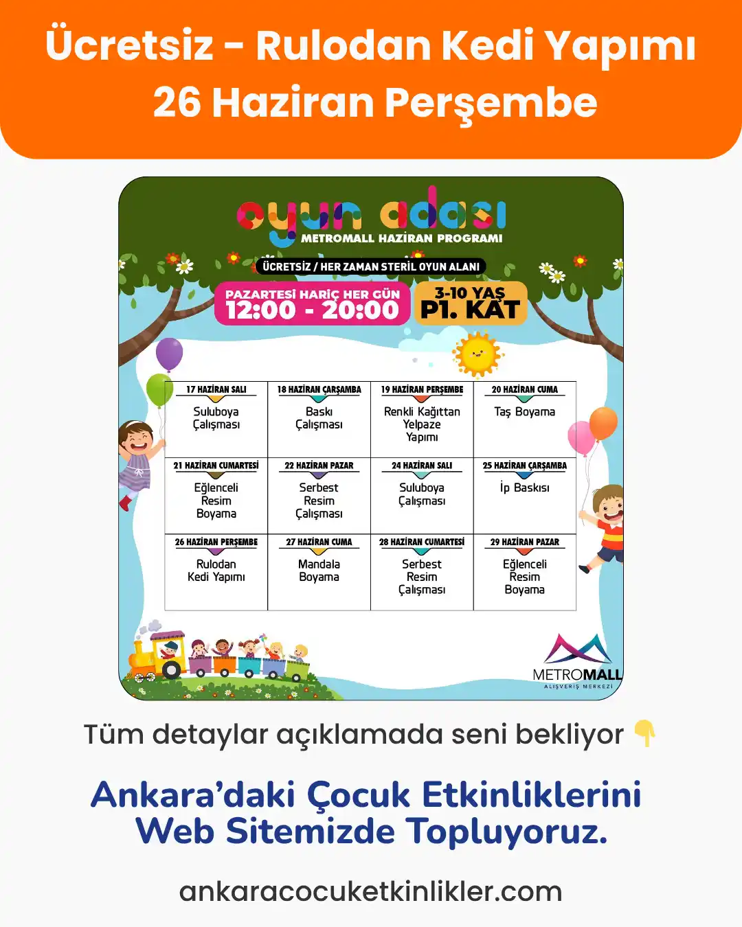 metromall avm 26 haziran rukodan kedi yapimi