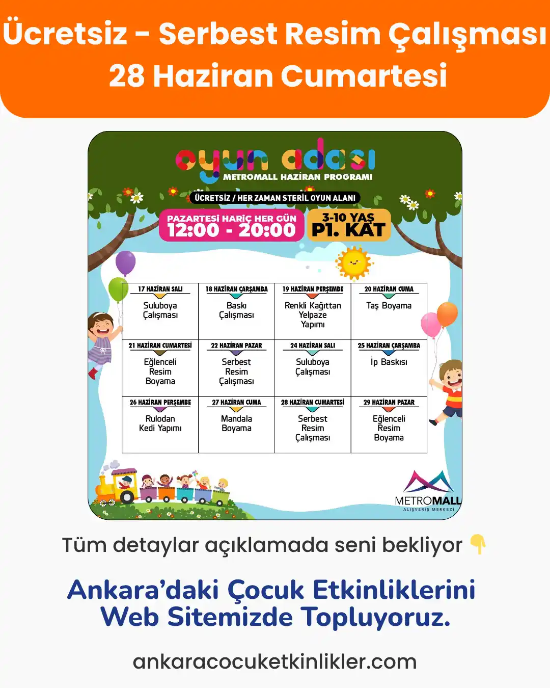 metromall avm 28 haziran serbest resim calismasi