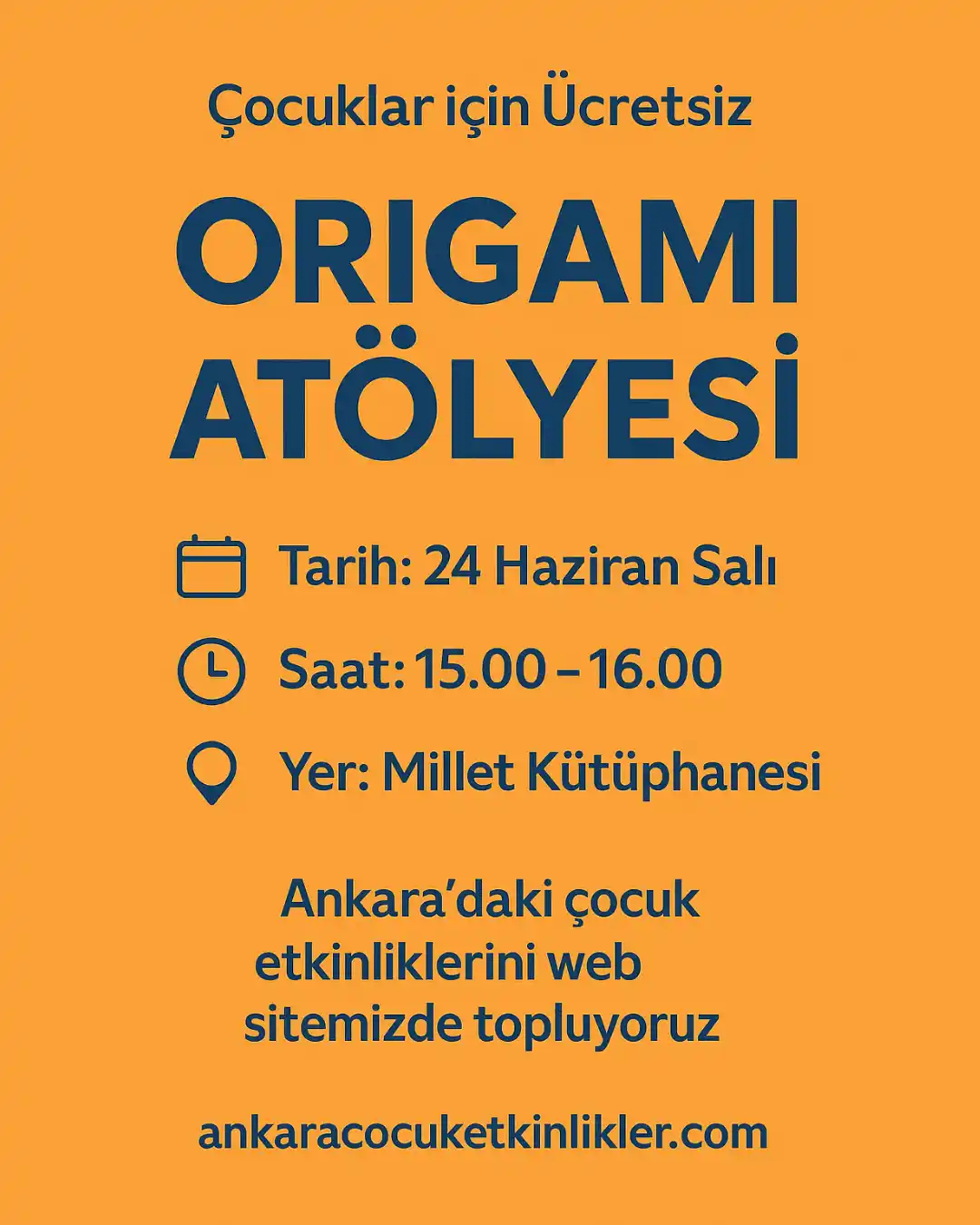 millet kutuphanesi 24 haziran origami atolyesi