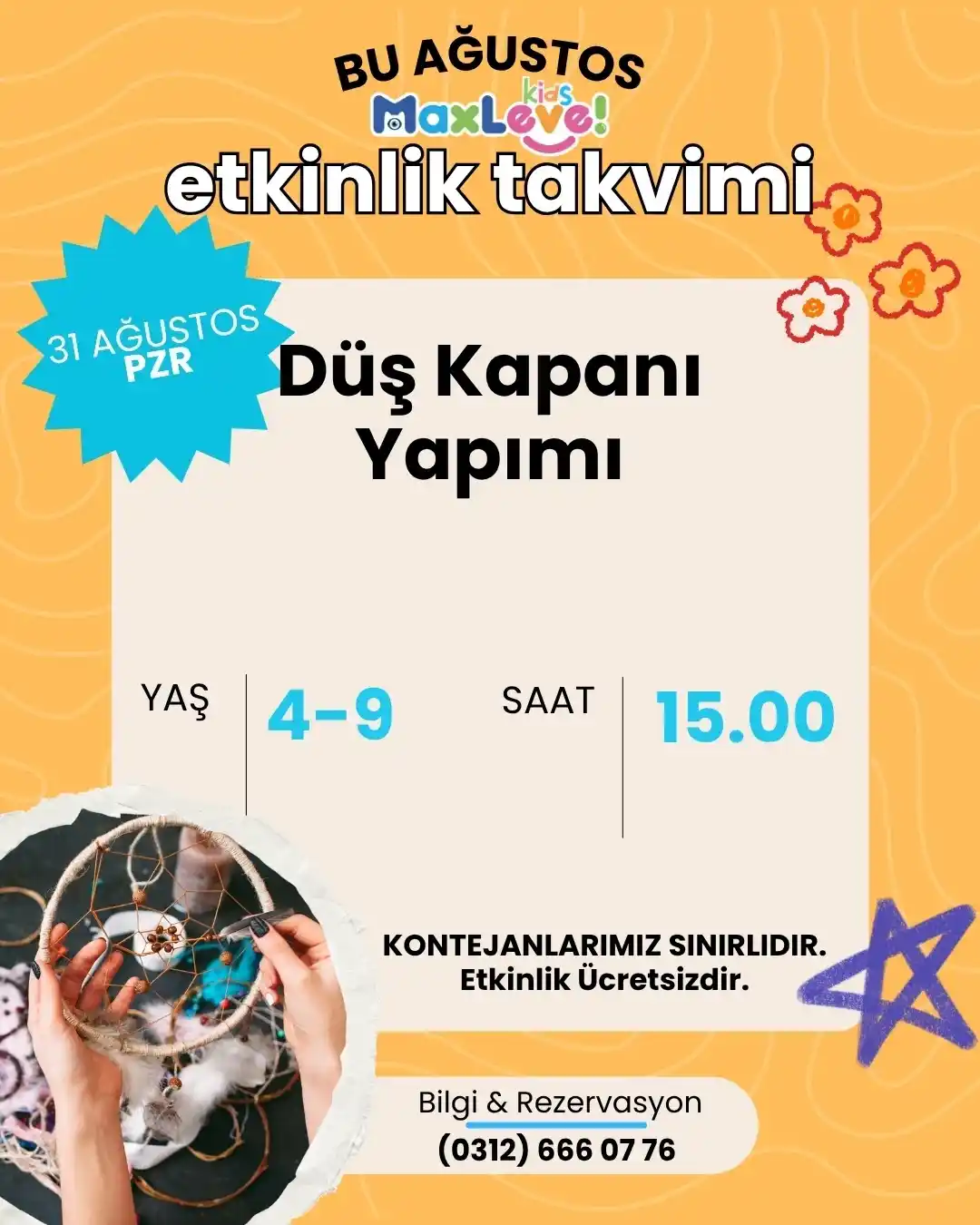 max level kids 31 agustos dus kapani 2