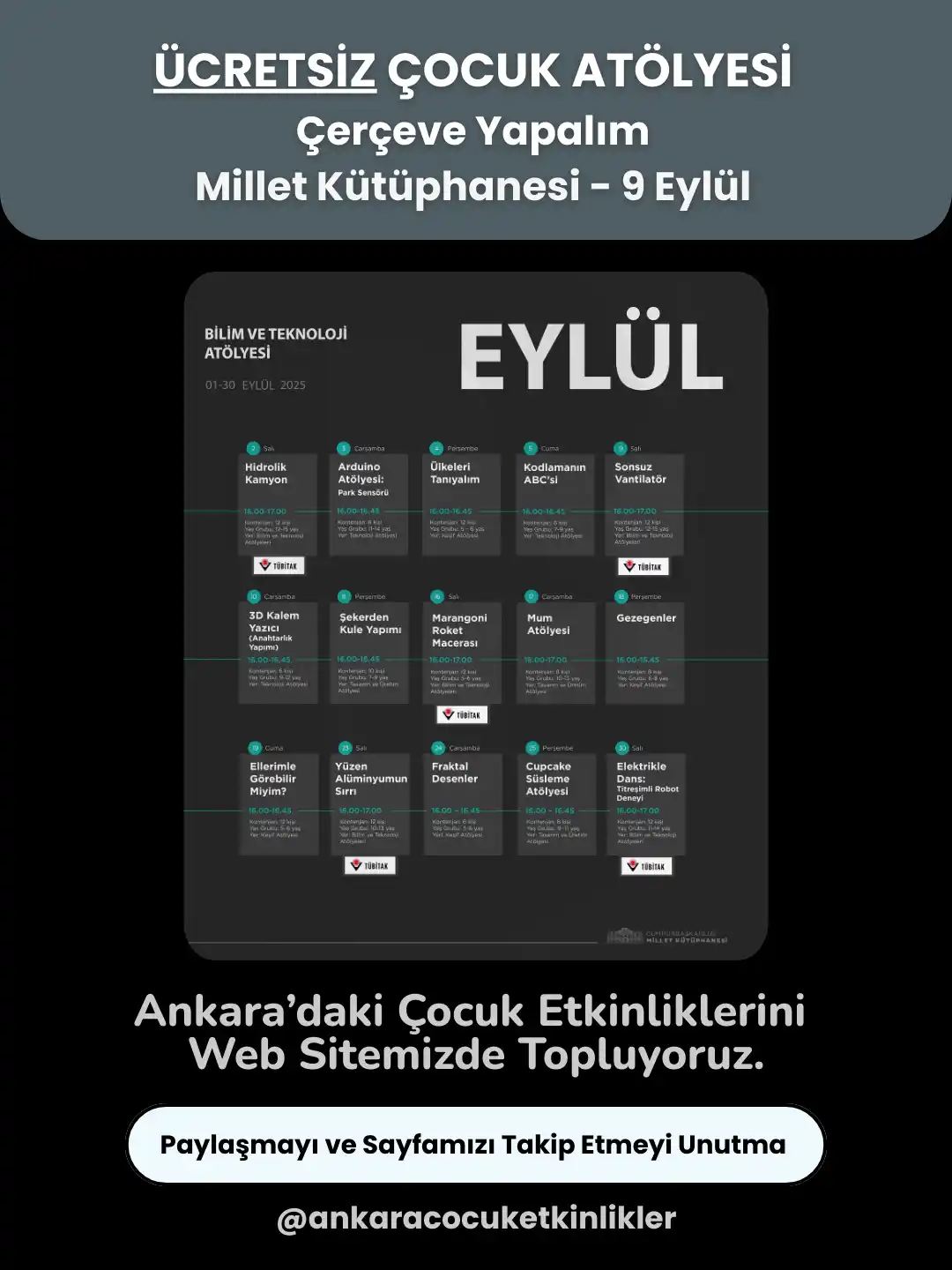 millet kutuphanesi 9 eylul Cerceve Yapalim
