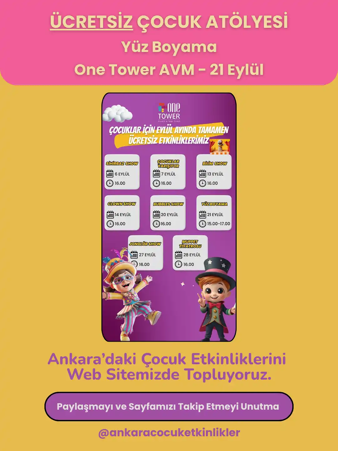 one tower avm 21 eylul Yuz Boyama