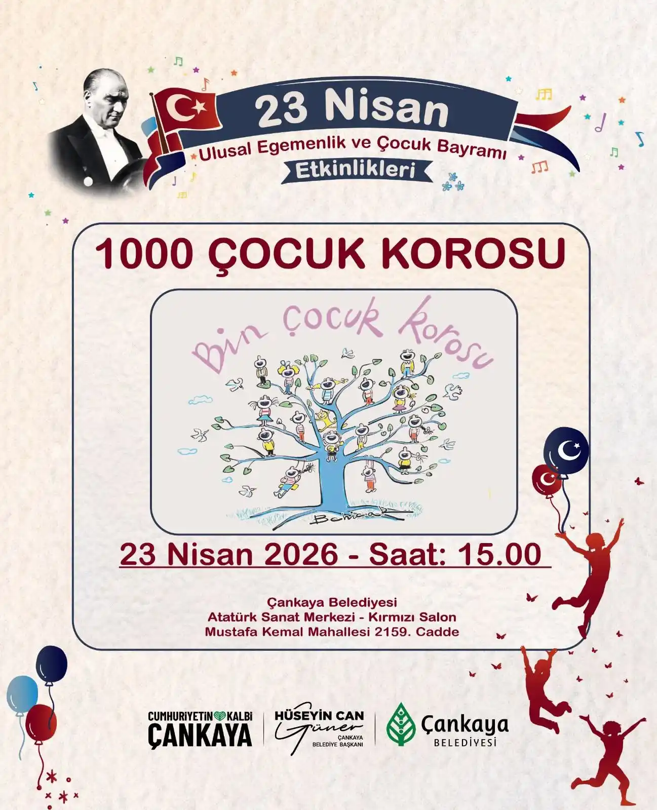 cankaya belediyesi 23 nisan cocuk korosu